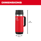 Milwaukee 48-22-8394R PACKOUT 18oz Insulated Mug with Sip Lid - 3