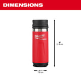 Milwaukee 48-22-8395R PACKOUT 18oz Insulated Bottle with Sip Lid - 3