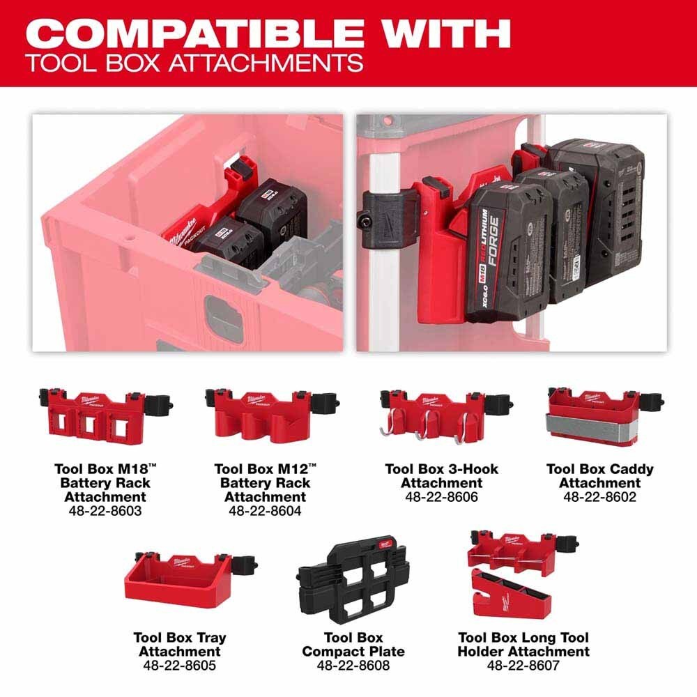 Milwaukee 48-22-8420 PACKOUT Rolling Drawer Tool Box - 6