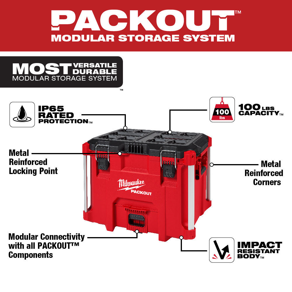 Milwaukee 48-22-8429 PACKOUT™ XL Tool Box - 2