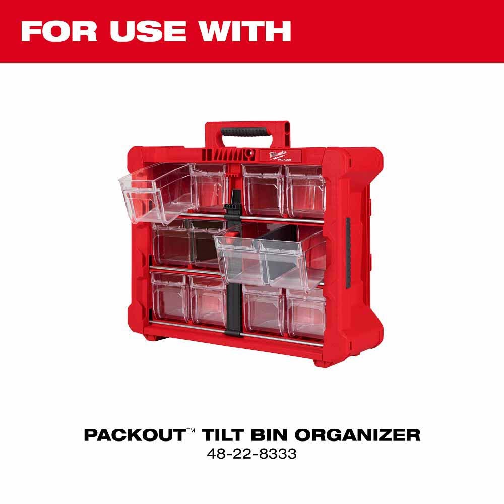 Milwaukee 48-22-8434 Large Bin for PACKOUT Tilt Bin Organizer - 2