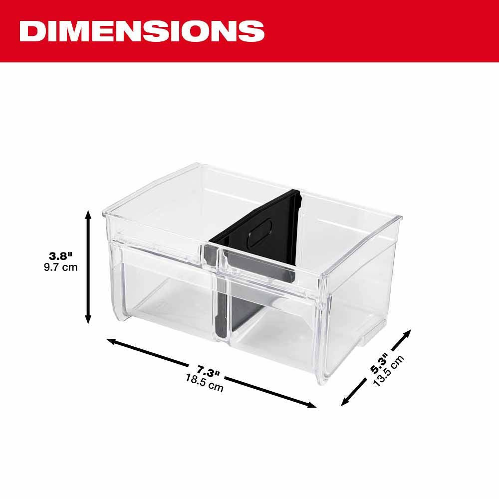 Milwaukee 48-22-8434 Large Bin for PACKOUT Tilt Bin Organizer - 3