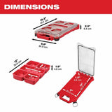 Milwaukee 48-22-8436 PACKOUT Compact Low-Profile Organizer - 3