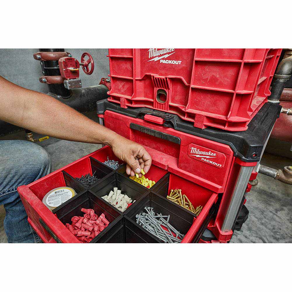 Milwaukee 48-22-8442 PACKOUT™ 2-Drawer Tool Box - 4