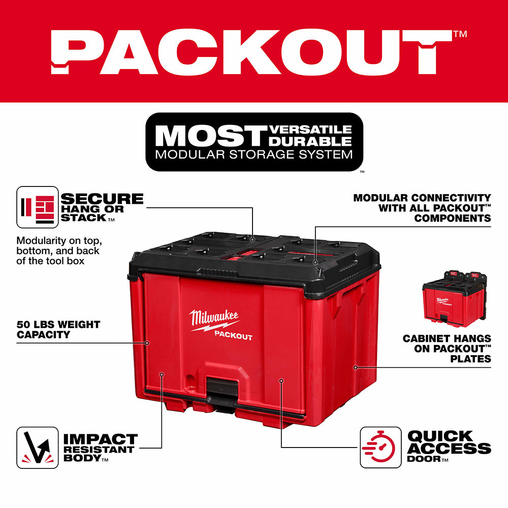 Milwaukee 48-22-8445 PACKOUT Shop Storage Cabinet - 2