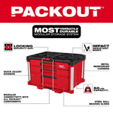 Milwaukee 48-22-8447 PACKOUT Multi-Depth 3-Drawer Tool Box - 2