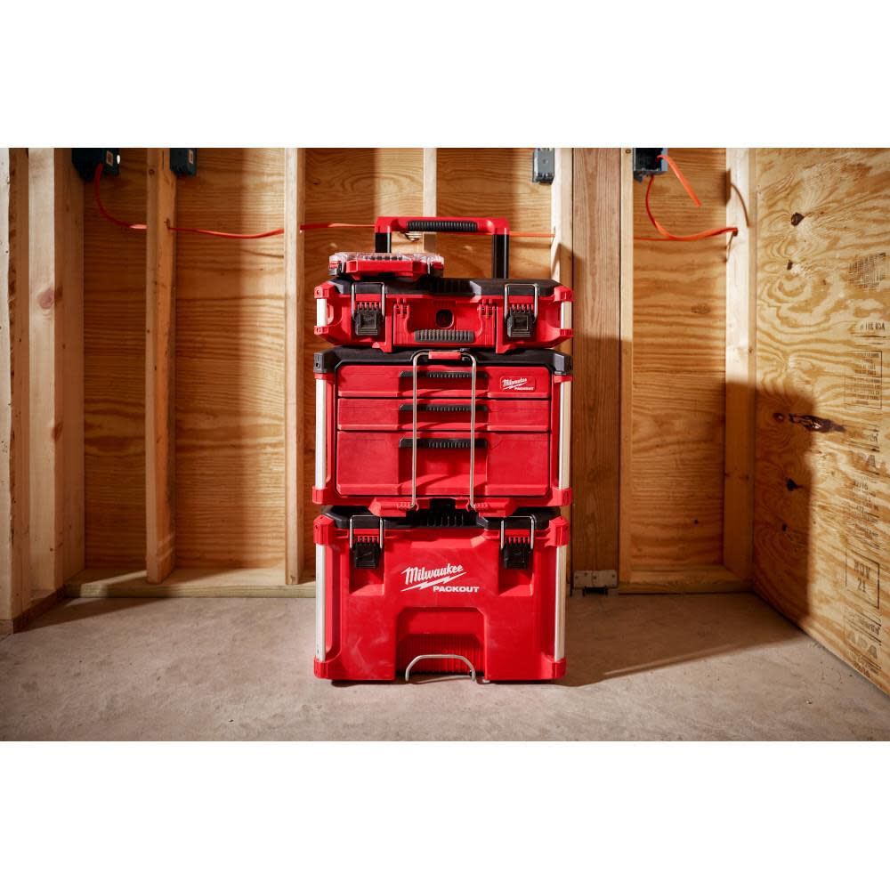 Milwaukee 48-22-8447 PACKOUT Multi-Depth 3-Drawer Tool Box - 9