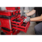 Milwaukee 48-22-8447 PACKOUT Multi-Depth 3-Drawer Tool Box - 10