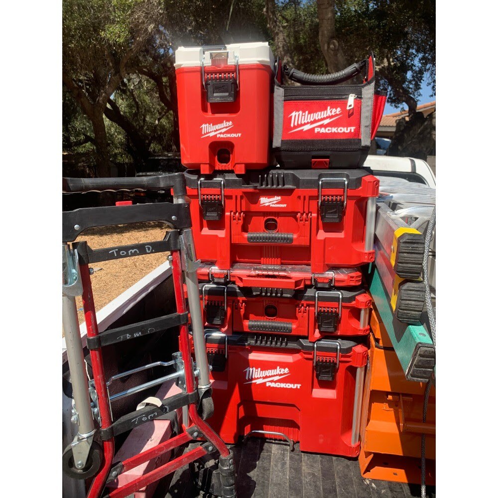 Milwaukee 48-22-8460 PACKOUT 16QT Compact Job Site Cooler / (Hard Shell) - 12