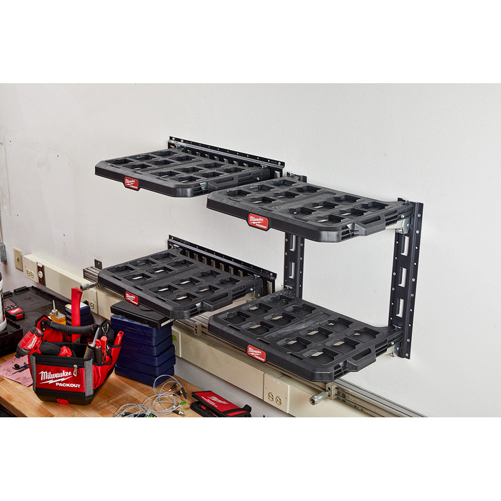 Milwaukee 48-22-8482 2-Piece 20" Vertical E-Track for Packout Racking Shelves - 9