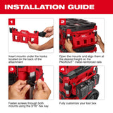 Milwaukee 48-22-8601 PACKOUT Tool Box Attachment Mount - 7