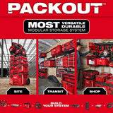 Milwaukee 48-22-8603 PACKOUT Tool Box M18 Battery Rack Attachment - 9