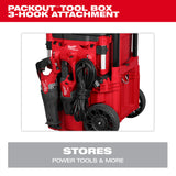 Milwaukee 48-22-8606 PACKOUT Tool Box 3-Hook Attachment - 5