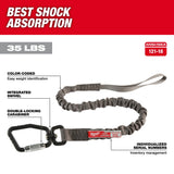 Milwaukee 48-22-8850 35 lb. 40.0" Shock Absorbing and Locking Tool Lanyard - 2