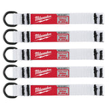 Milwaukee 48-22-8871 5 Piece 5lb Nylon Web Metal D-Ring Web Attachment Set - 2