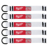 Milwaukee 48-22-8871 5 Piece 5lb Nylon Web Metal D-Ring Web Attachment Set - 2