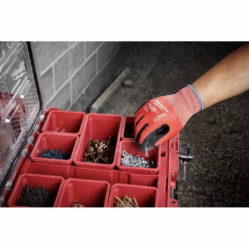 Milwaukee 48-22-8927 Cut Level 2 Nitrile Dipped Gloves - L - 6