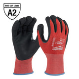 Milwaukee 48-22-8926B Cut Level 2 Nitrile Dipped Gloves - Medium - Bulk 12PK