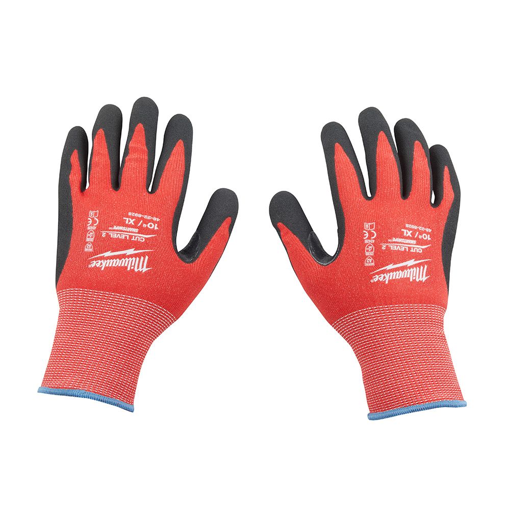 Milwaukee 48-22-8927B Cut Level 2 Nitrile Dipped Gloves - Large - Bulk 12PK - 2