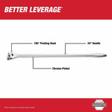 Milwaukee 48-22-9013 1/2" Drive Breaker Bar (24") - 2