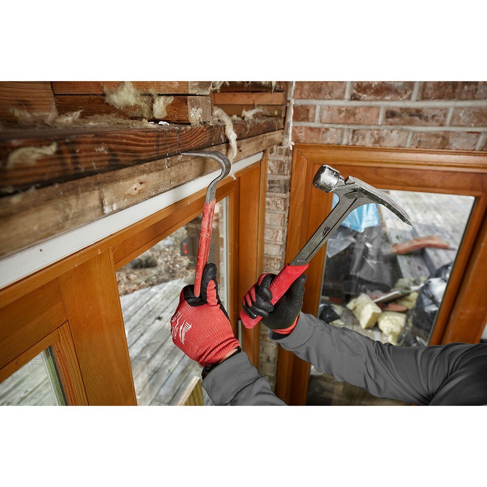 Milwaukee 48-22-9029 28oz Milled Face Framing Hammer - 12