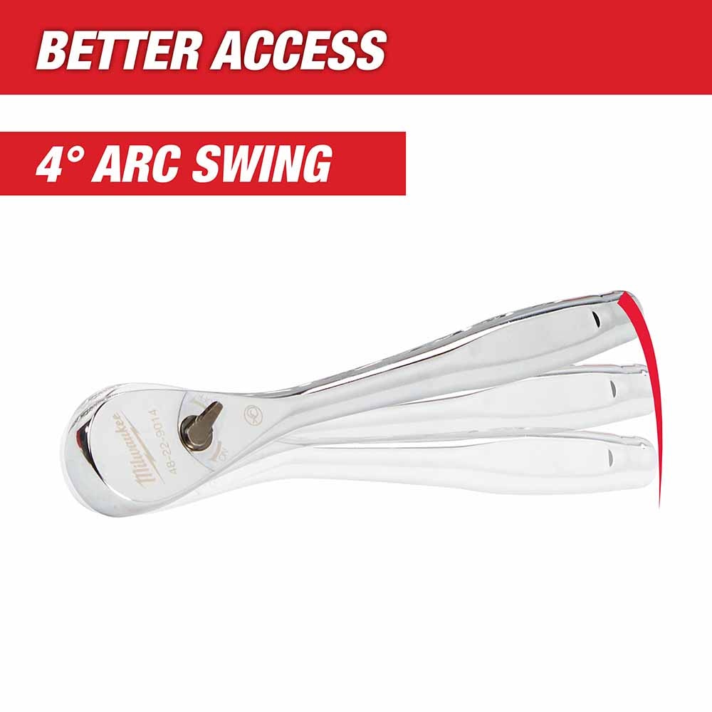 Milwaukee 48-22-9036 3/8" Drive 5" Ratchet - 4