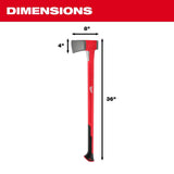 Milwaukee 48-22-9063 36" Splitting Axe - 2