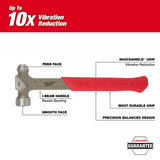 Milwaukee 48-22-9130 16oz Steel Ball Peen Hammer - 2