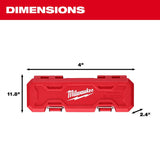 Milwaukee 48-22-9201 3/8 Inch Drive Click Torque Wrench with 50-250 in-lbf Range - 7