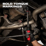 Milwaukee 48-22-9202 3/8 in. Drive Click Torque Wrench 20-100 ft-lbf ±3% Accuracy - 3
