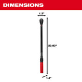 Milwaukee 48-22-9203 1/2 Inch Drive Click Torque Wrench, 50-250 ft-lbf Range - 6