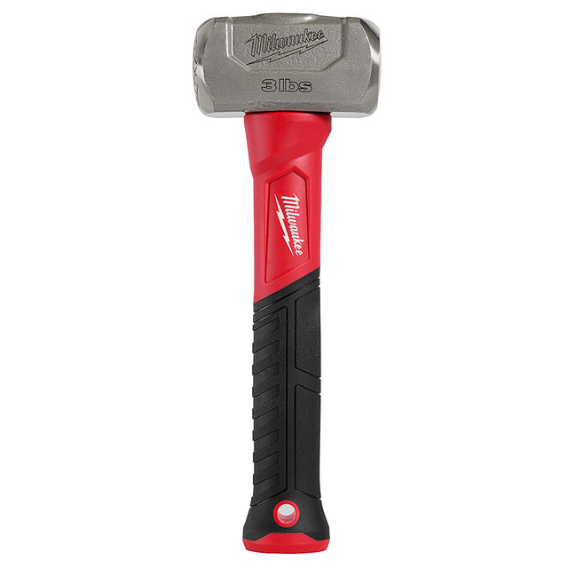 Milwaukee 48-22-9310 3lb 11" Drilling Sledge Double Face Hammer Fiberglass Handle