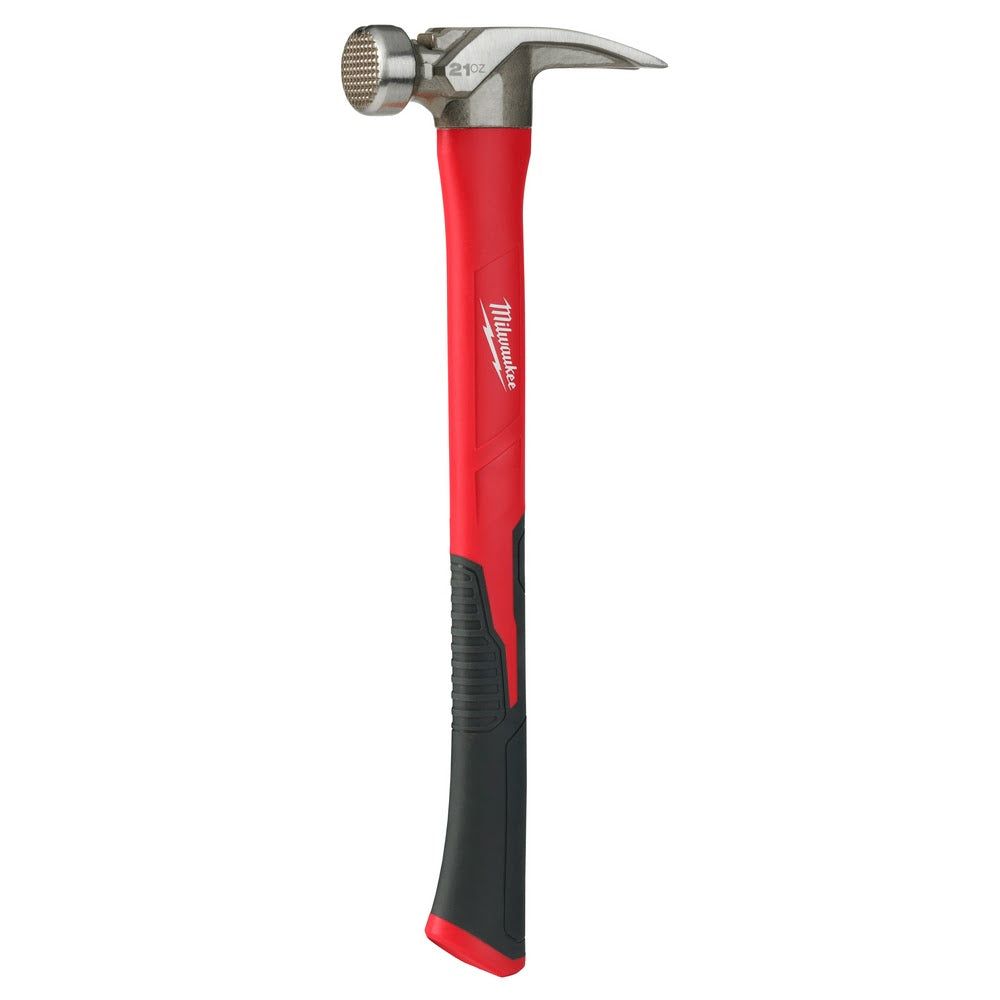 Milwaukee 48-22-9320 21oz Milled Face Poly/Fiberglass Handle Hammer - 7