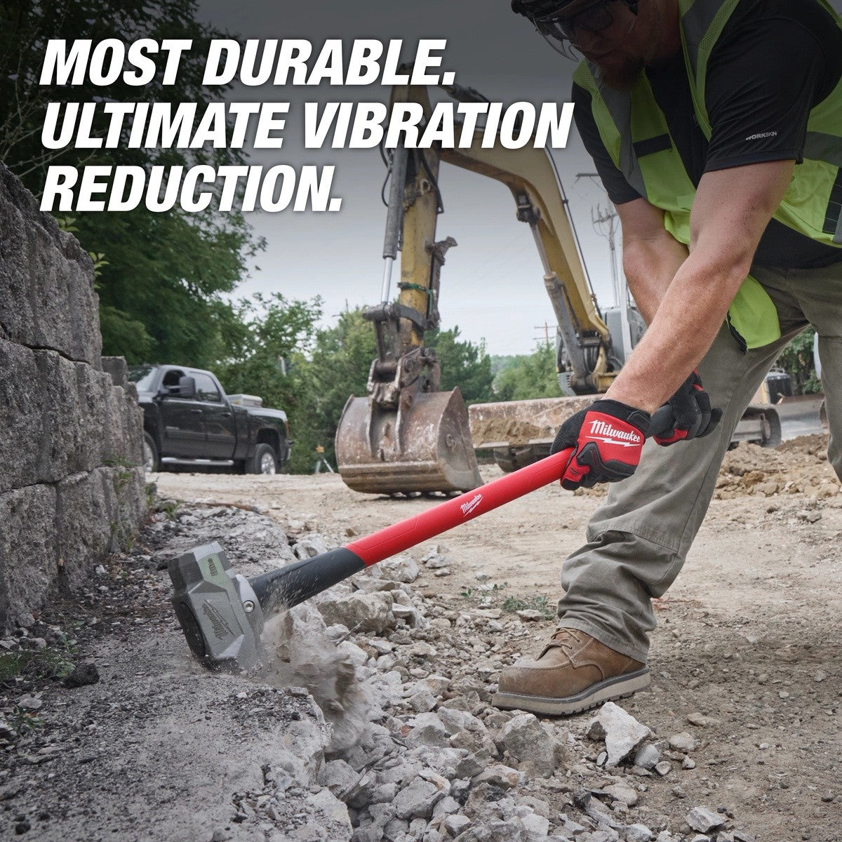 Milwaukee 48-22-9331 8 lb Sledge Hammer with 36 in Handle - 6