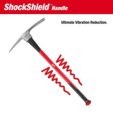 Milwaukee 48-22-9335 5 lb Pick Mattock with 36" Steel Reinforced Fiberglass Handle - 4