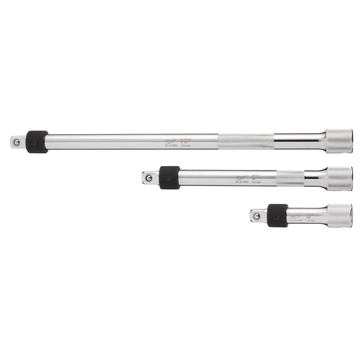 Milwaukee 48-22-9361 3pc 3/8” Drive Locking Extension Set