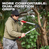 Milwaukee 48-22-9366 2" Lopper – High Carbon Steel Blades, 2" Cut Capacity, Durable Aluminum Handles - 10