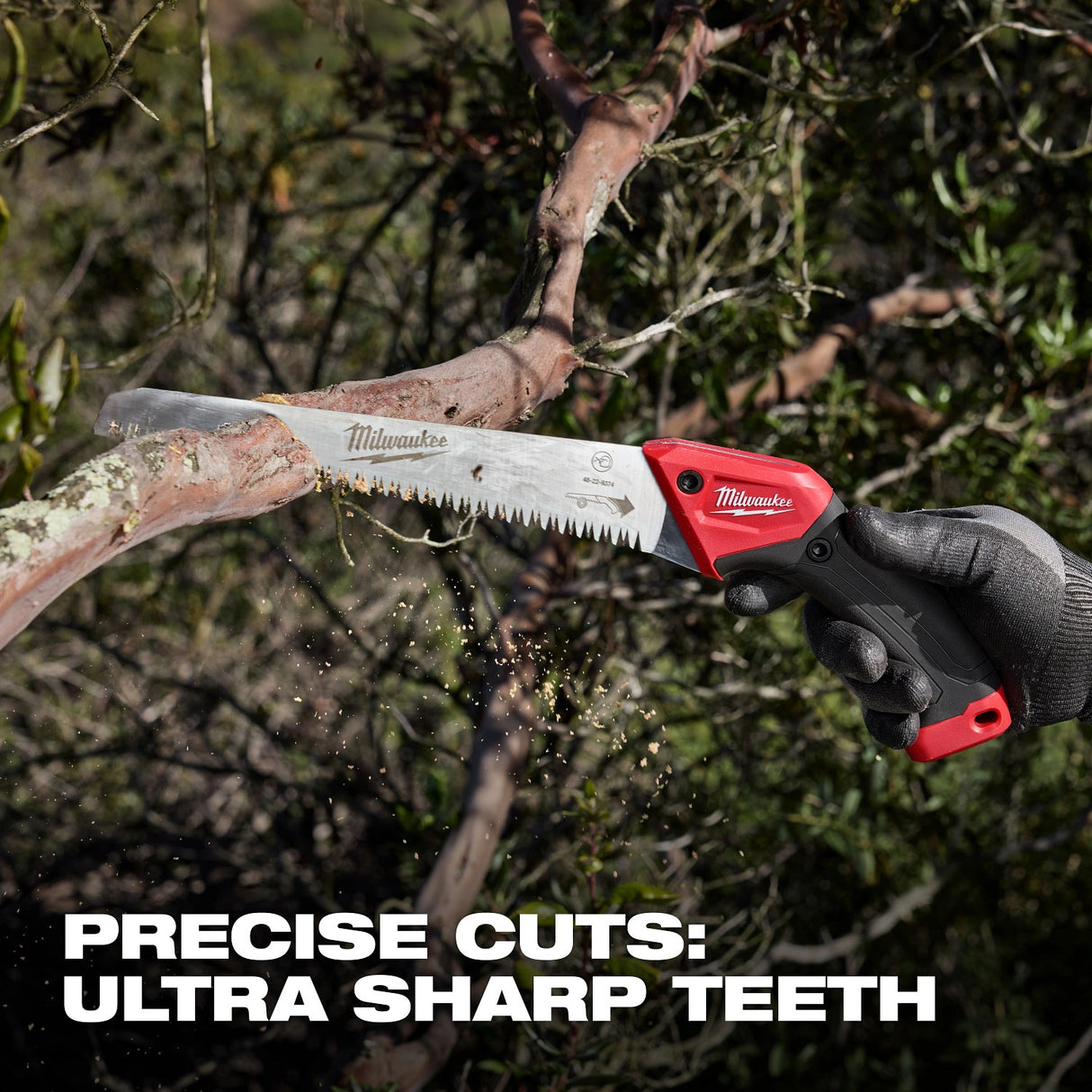 Milwaukee 48-22-9374 10" Straight Fixed Pruning Saw with Reversible Scabbard - 5