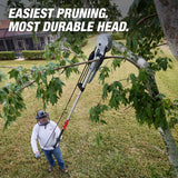 Milwaukee 48-22-9375 16' Pole Saw & Pruner – Telescoping Fiberglass & Aluminum Pole - 6