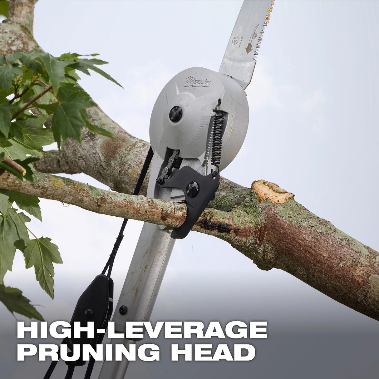 Milwaukee 48-22-9375 16' Pole Saw & Pruner – Telescoping Fiberglass & Aluminum Pole - 7