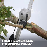 Milwaukee 48-22-9375 16' Pole Saw & Pruner – Telescoping Fiberglass & Aluminum Pole - 7
