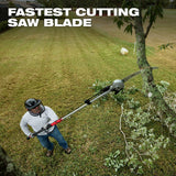 Milwaukee 48-22-9375 16' Pole Saw & Pruner – Telescoping Fiberglass & Aluminum Pole - 9