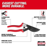 Milwaukee 48-22-9378 1" Angled Pruner with Ultra Sharp Blade and 2 Position Lock - 2