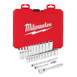 Milwaukee 48-22-9404 1/4" Drive 26 Piece Ratchet & Socket Set - SAE