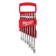 Milwaukee 48-22-9406 7 Piece Ratcheting Combination Wrench Set - SAE