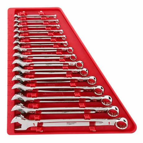 Milwaukee 48-22-9415 15 Piece Combination Wrench Set - SAE