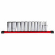 Milwaukee 48-22-9421 12pc 3/8” Drive 12-Point Deep Well SAE Socket Set