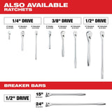 Milwaukee  48-22-9486 1/4" & 3/8”  106pc Ratchet and Socket Set in PACKOUT - SAE & Metric - 12