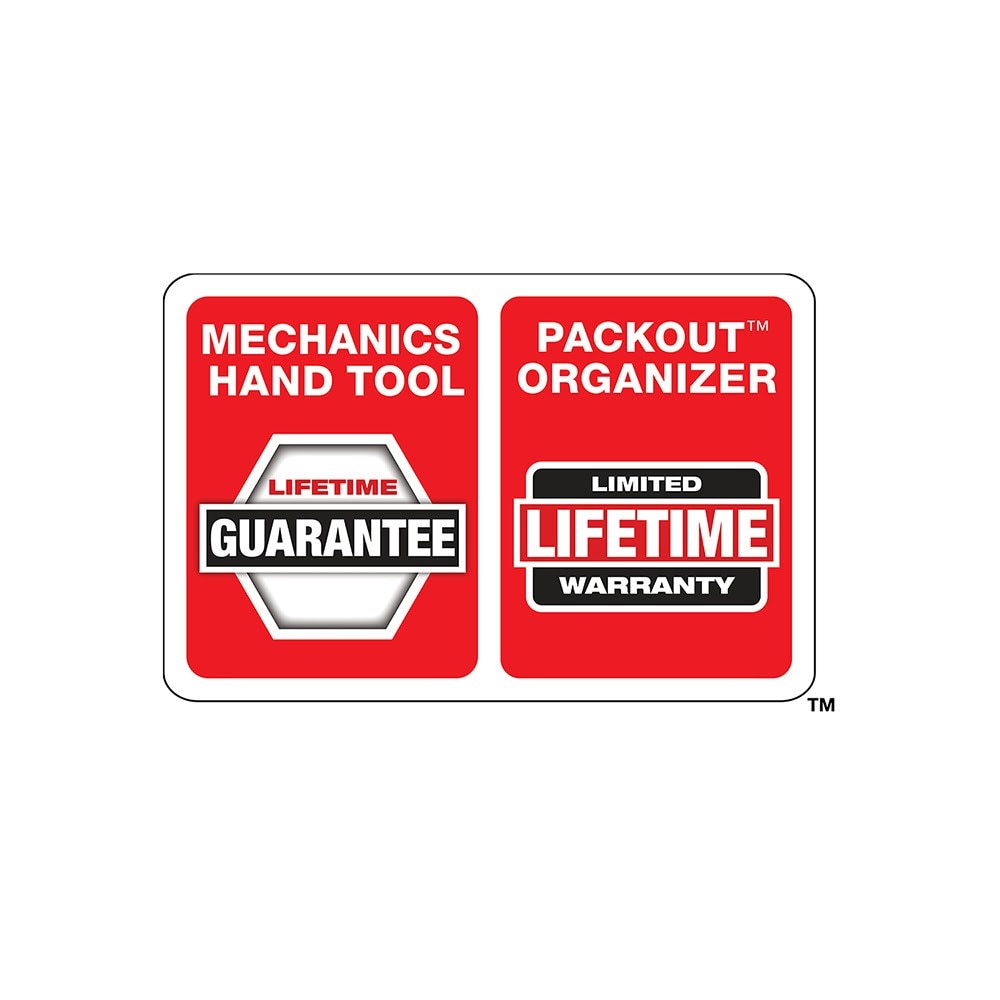 Milwaukee  48-22-9486 1/4" & 3/8”  106pc Ratchet and Socket Set in PACKOUT - SAE & Metric - 14
