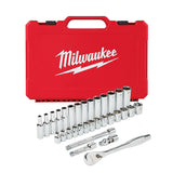 Milwaukee 48-22-9508 3/8" Drive 32 Piece Ratchet & Socket Set - Metric